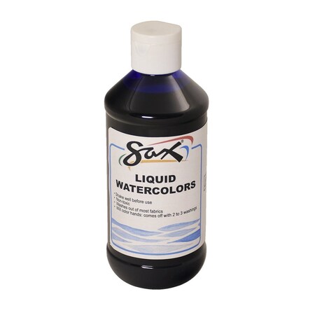 Sax Liquid Washable Watercolor Paint, 8 Ounces, Blue 1567843